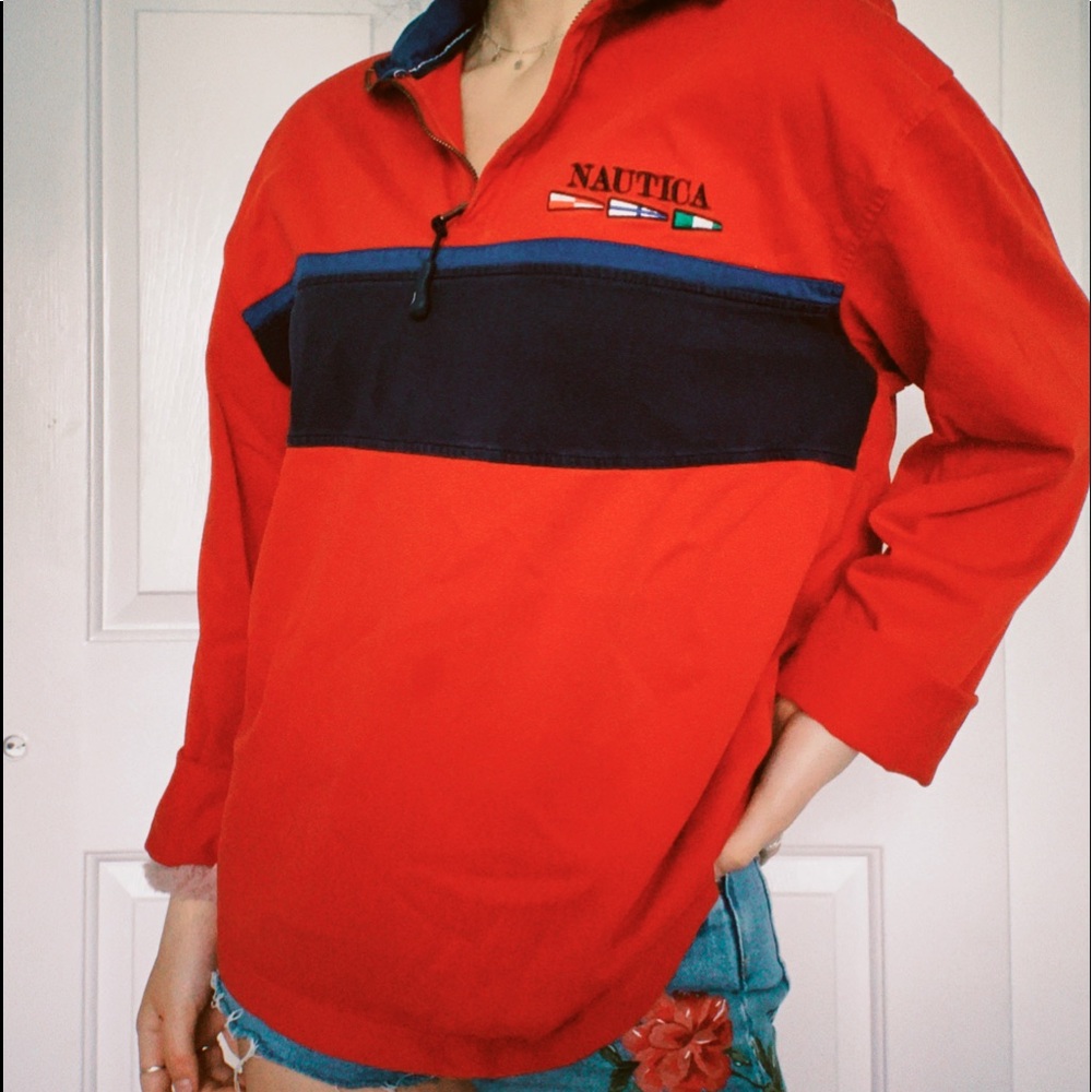 Vintage Nautical Quarter Zip ⚓️